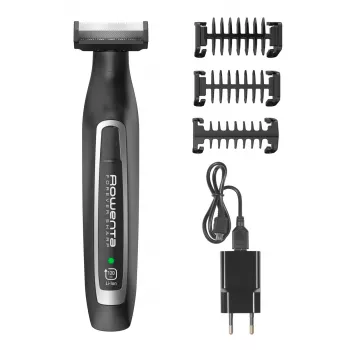 Rowenta Forever Sharp TN6000 bārdas trimmeris - apgriešanai, kontūru veidošanai un skūšanai, 120 min darbības laiks