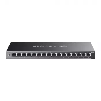 TP-Link Omada 16-Port Gigabit viedais slēdzis ar 8-Port PoE+, Pārvaldāms, L2/L2+, Gigabit Ethernet (10/100/1000), Power over Ethernet (PoE), Rack montāža