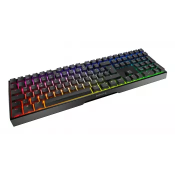 CHERRY MX 3.0S RGB spēļu tastatūra USB QWERTZ vācu melna