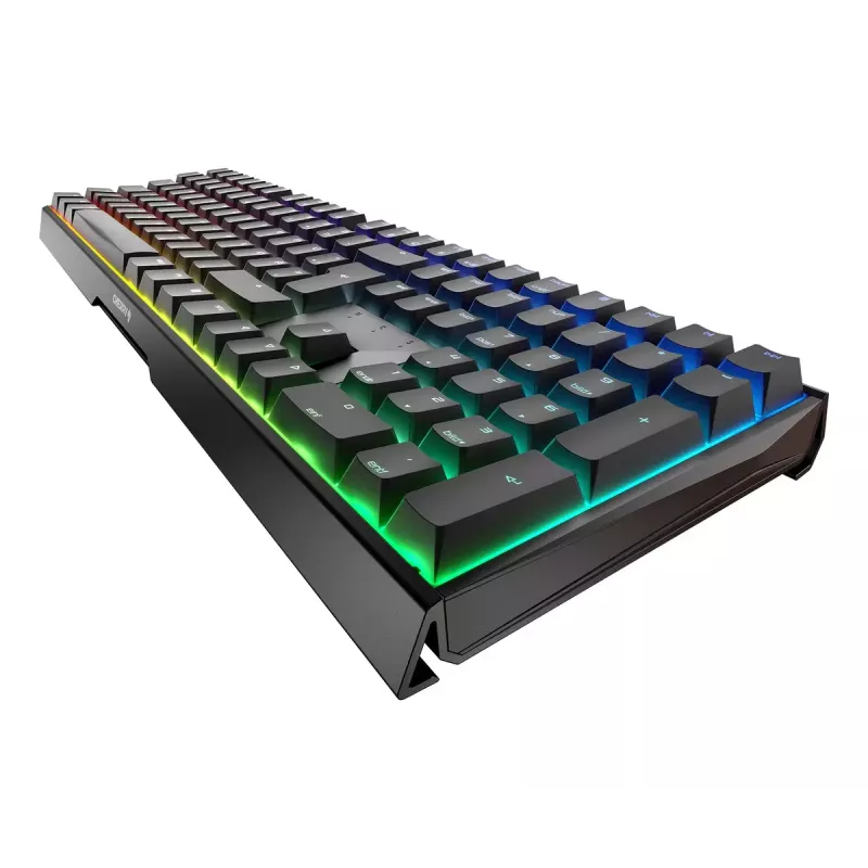 CHERRY MX 3.0S RGB spēļu tastatūra USB QWERTZ Vācu Melna