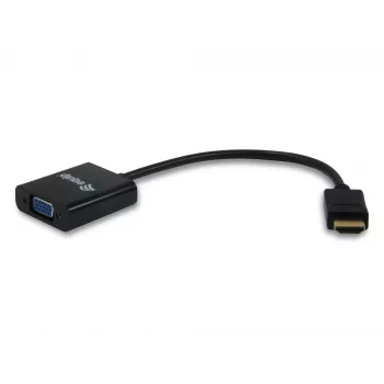Equip HDMI uz VGA adapteris, HDMI Type A (standarta), VGA (D-Sub), tēviņš, mātīte, taisns, taisns