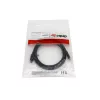 Equip USB 3.2 Gen 1x1 Type-C uz C, vīriešu/vīriešu, 2,0 m, melns