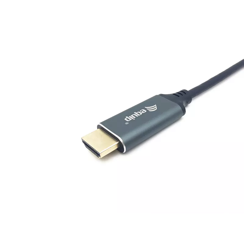 Equip USB-C uz HDMI kabelis, vīriešu/vīriešu, 2.0m, 4K/60Hz