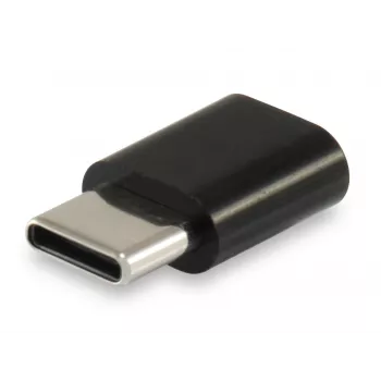 Equip USB-C uz Micro USB adapteris, USB C, Micro USB B, Melns
