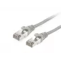 Equip Cat.6 S/FTP Patch Kabelis, 1,0m, Pelēks