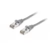 Equip Cat.6A S/FTP Patch Cable, 15 m, Pelēks