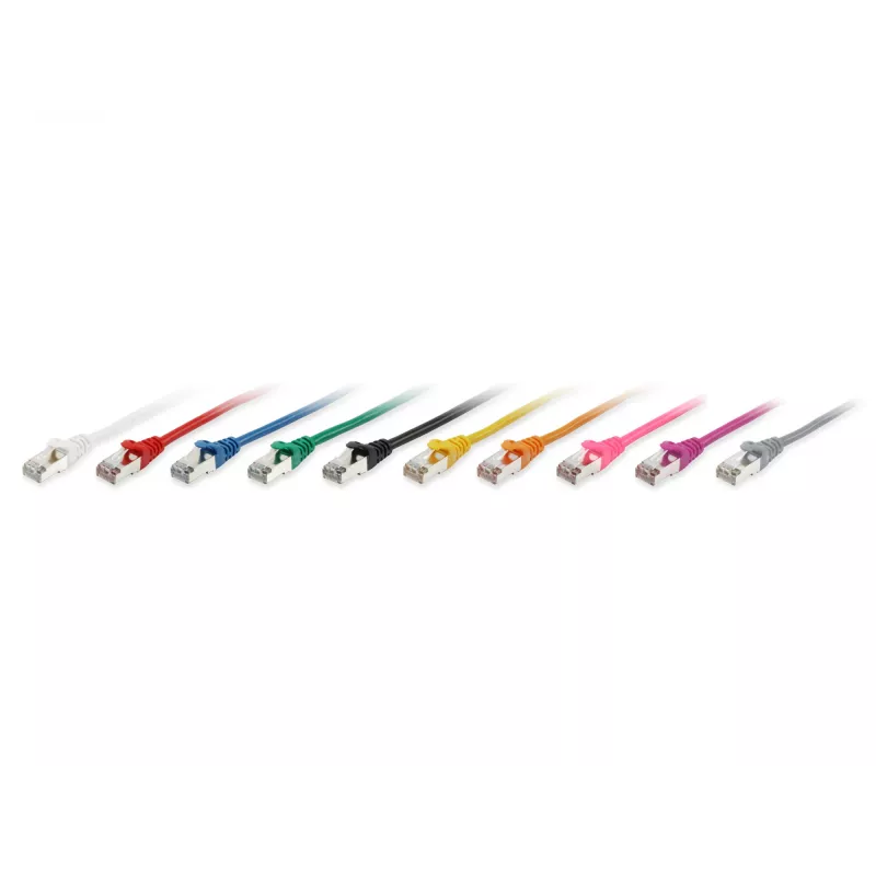 Equip Cat.6A S/FTP Patch Cable, 15 m, Pelēks