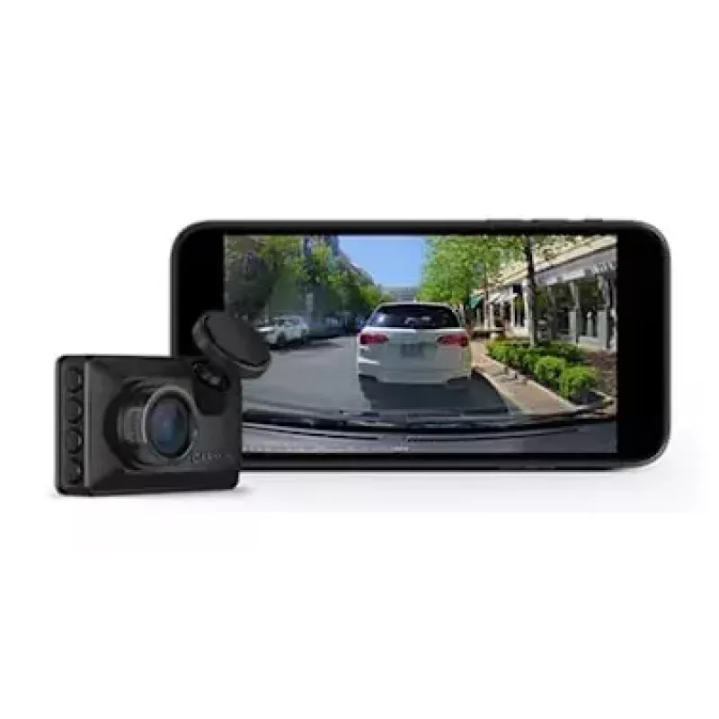 Auto kamera GARMIN Dash Cam X210, 2560×1440 Quad HD, 140° skata leņķis, GPS, Wi‑Fi, skārienekrāns, akumulators 20 min, USB‑C