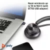 HP Poly Voyager 4310 Microsoft Teams sertificēta Bluetooth austiņa ar USB-A uztvērēju + BT700