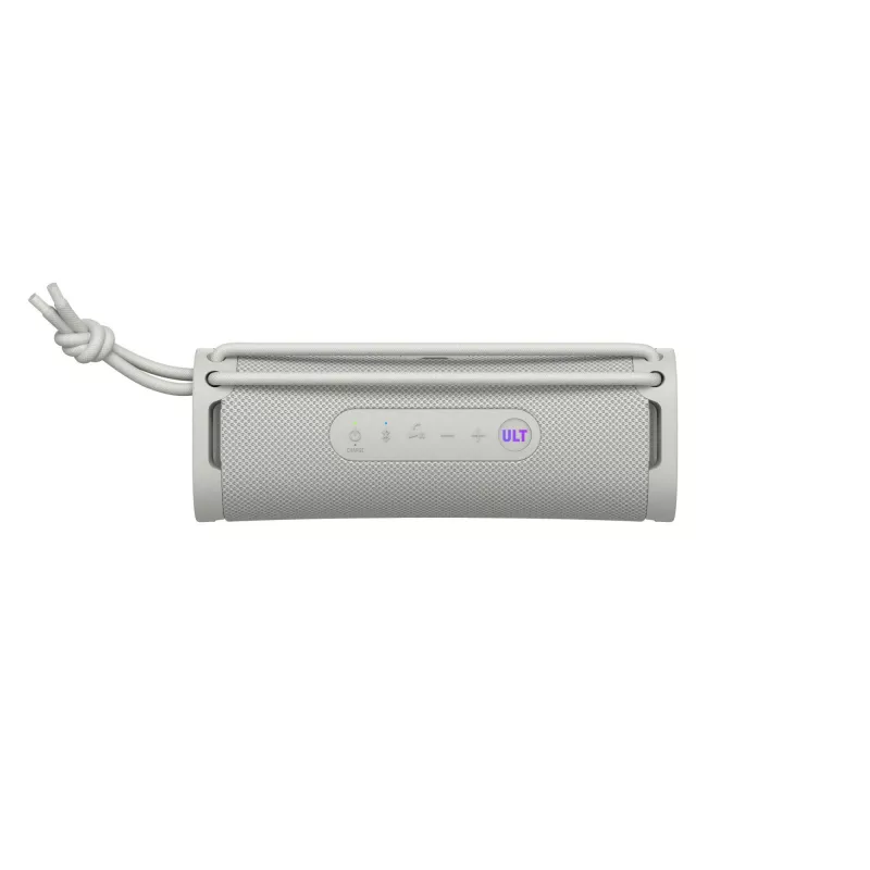 Sony ULT FIELD 1 — Bezvadu Bluetooth portatīvais skaļrunis ar ULT POWER SOUND, jaudīgu basu, IP67, ūdensnecaurlaidīgs, putekļnecaurlaidīgs, triecienizturīgs, 12h akumulators, skaidra sarunu kvalitāte, āra un ceļošanai