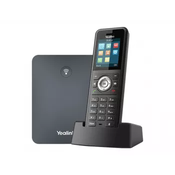 Yealink W79P IP telefons Melns 20 līnijas TFT Wi-Fi