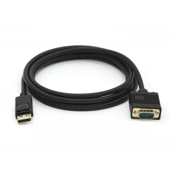 Equip DisplayPort vīriņš uz VGA (HD15) vīriņš kabelis, 2 m
