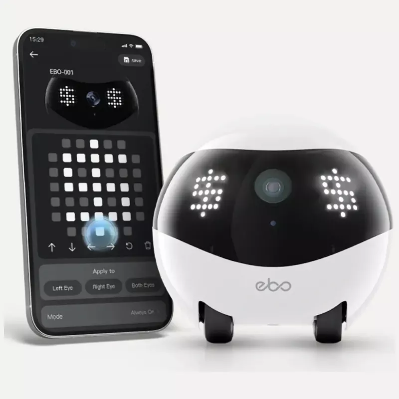 Enabot EBO AIR 2 mobilā mājas kamera rozā