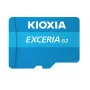 MicroSDHC atmiņas karte Kioxia EXCERIA G2 128 GB UHS-III U3 V30 A1, lasīšana 100 MB/s, rakstīšana 50 MB/s, zila