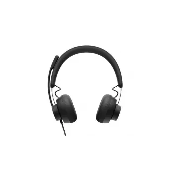 LOGITECH Zone Wired - USB-C / USB-A - Austiņas - Microsoft Teams sertificētas - Melnas
