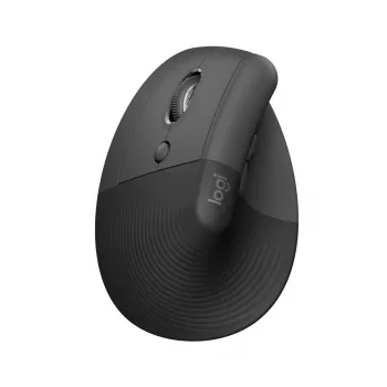 LOGITECH Lift For Business bezvadu vertikālā pele kreisajai rokai, grafīts/melns
