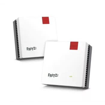 Mesh komplekts 20003112 bezvadu tīkla sistēma, divu joslu (2,4 GHz / 5 GHz), Wi-Fi 6 (802.11ax), sarkana, balta, iekšējās antenas