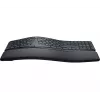 LOGITECH Ergo K860 - Bezvadu sadalītā tastatūra, Graphite, Qwertz Deutsch