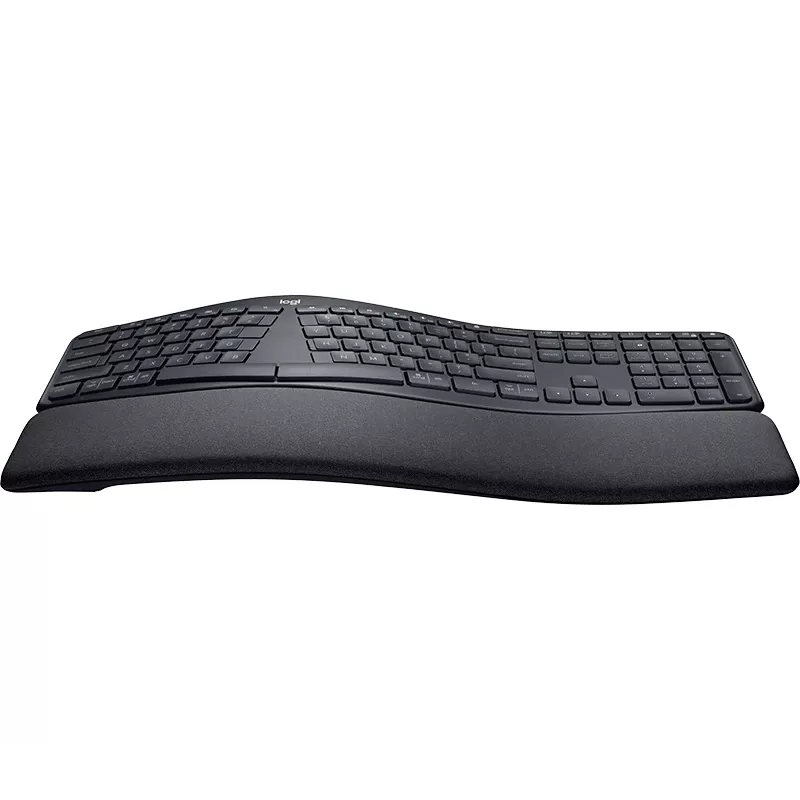 LOGITECH Ergo K860 - Bezvadu sadalītā tastatūra, Graphite, Qwertz Deutsch