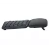 LOGITECH Ergo K860 - Bezvadu sadalītā tastatūra, Graphite, Qwertz Deutsch
