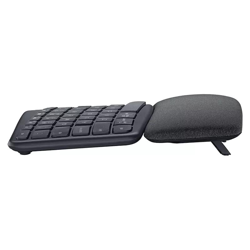 LOGITECH Ergo K860 - Bezvadu sadalītā tastatūra, Graphite, Qwertz Deutsch