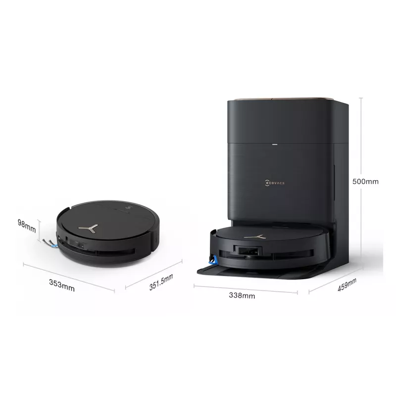 Ecovacs Deebot X9 Pro Omni Melnais