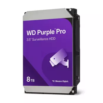 WESTERN DIGITAL Cietais disks WD Purple Pro WD8002PURP - 8TB - SATA 6Gb/s - 3.5 collu - 7200 apgr./min