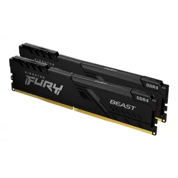 Kingston FURY Beast 32GB (2x16GB) DDR4 3200MHz CL16 atmiņas komplekts