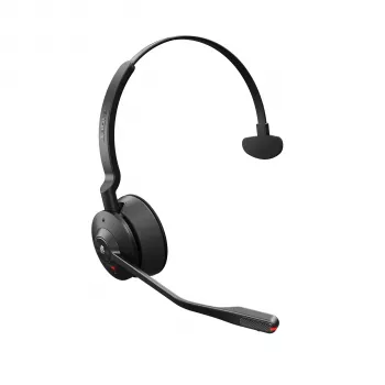 Jabra Engage 55 - USB-A MS Mono, EMEA/APAC, bezvadu austiņas birojam un zvanu centriem, 57 g, melna, titāna