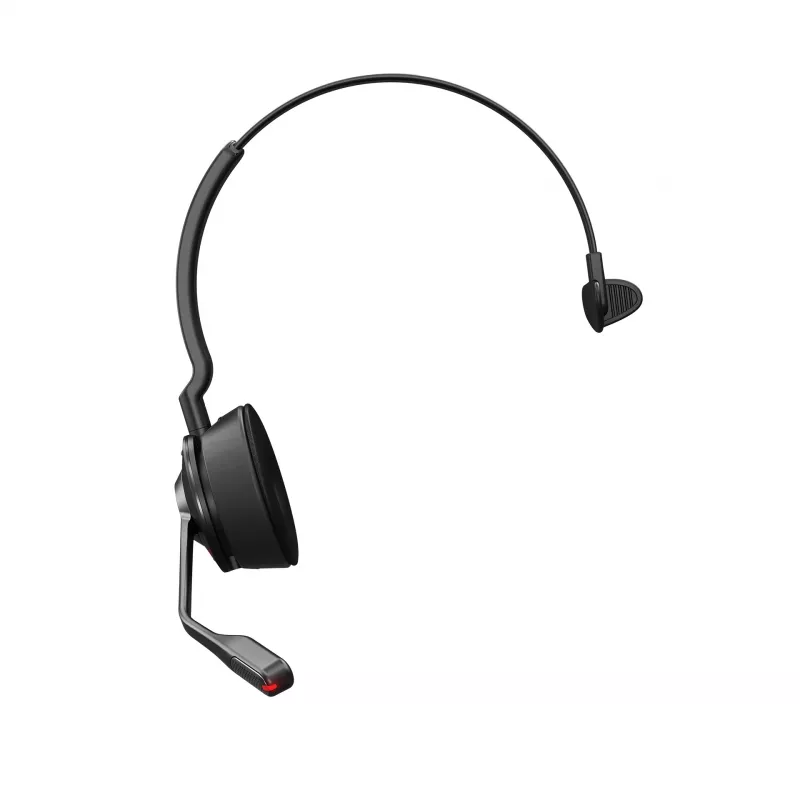 Jabra Engage 55 - USB-A MS Mono, EMEA/APAC, bezvadu austiņas birojam un zvanu centriem, 57 g, melna, titāna