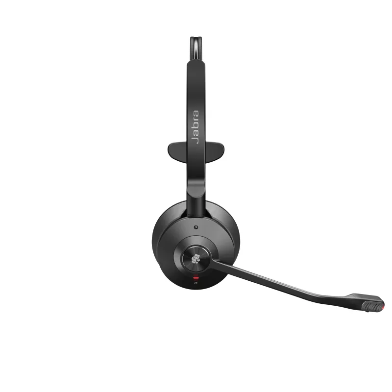Jabra Engage 55 - USB-A MS Mono, EMEA/APAC, bezvadu austiņas birojam un zvanu centriem, 57 g, melna, titāna