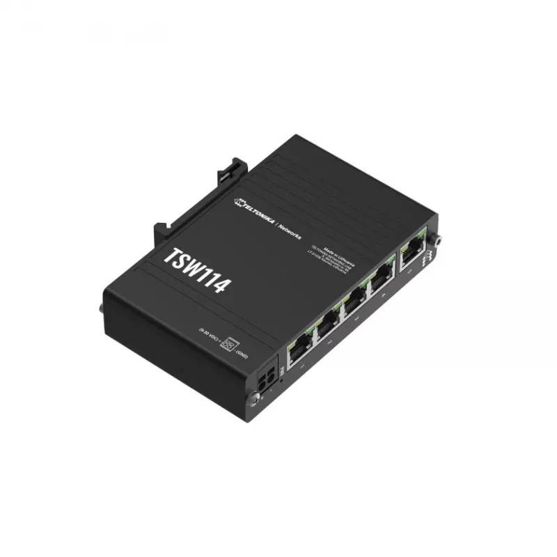 TELTONIKA TSW114 Nepārvaldāms 5-portu Gigabit Ethernet Slēdzis
