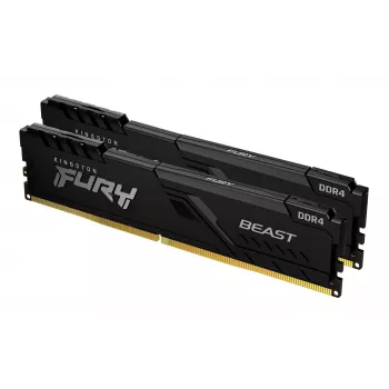 Kingston FURY Beast 32GB (2x16GB) DDR4 3200MHz CL16 atmiņas komplekts