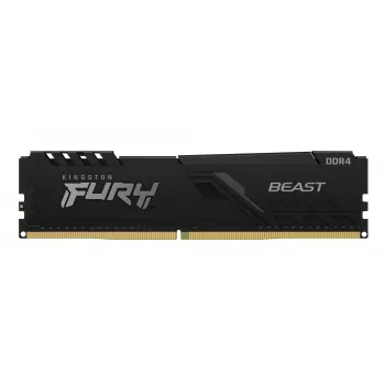 Kingston Technology FURY Beast 32GB 3600MT/s DDR4 CL18 DIMM Melns