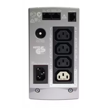 APC Back-UPS BK350EI nepārtrauktās barošanas avots, 350VA/210W, Tornis, 230V, 4x IEC C13 kontaktligzdas, lietotāja nomaināms akumulators