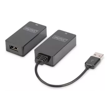 DIGITUS USB 1.1 pagarinātājs pa Cat5/5e/6 kabeli