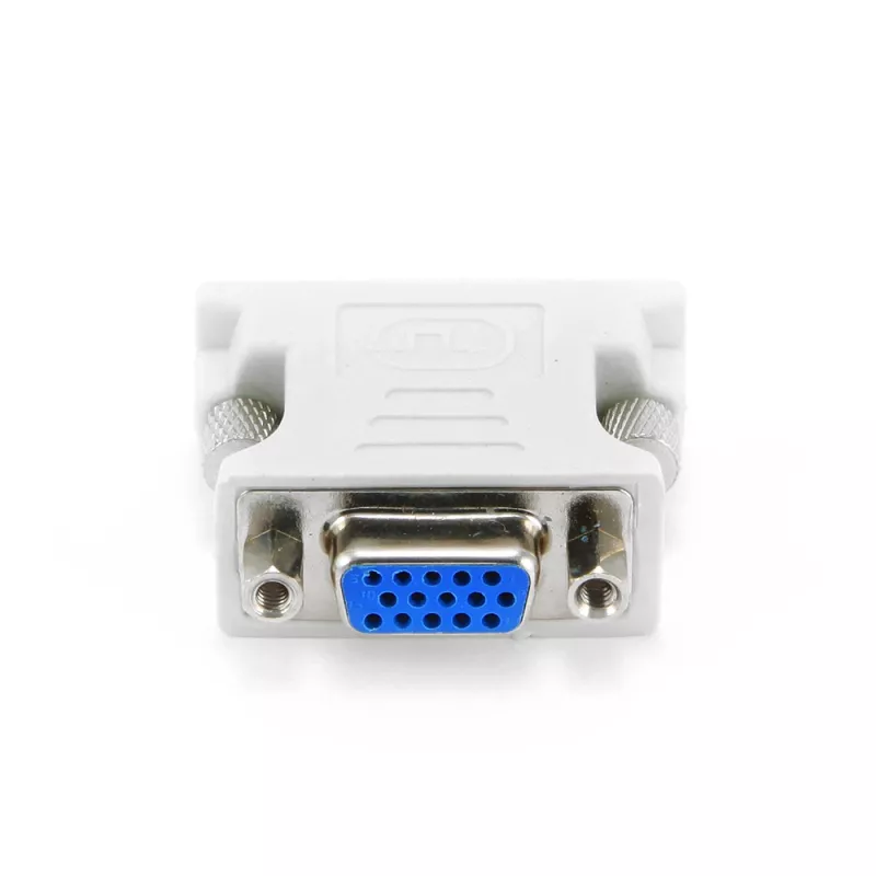 GEMBIRD Adapteris DVI-A vīrišķais uz VGA 15-pin HD (3 rindas) sievišķais