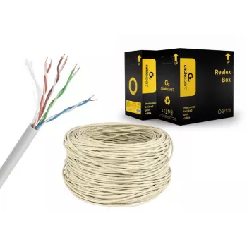 GEMBIRD tīkla kabelis - Cat 5e - UTP - 304m - Pelēks