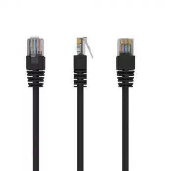 GEMBIRD Patch Cable - Cat 5e - UTP - 3m - Melns