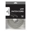 Gembird PP12-15M Patch kabelis - Cat 5e - UTP - 15m - Pelēks