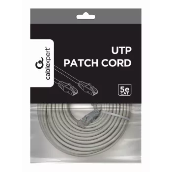 Gembird PP12-15M Patch kabelis - Cat 5e - UTP - 15m - Pelēks