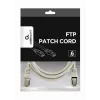 GEMBIRD Patch Cable - CAT6 - FTP - 1,5m - Pelēks