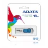 ADATA C008 USB zibatmiņa 16 GB USB Type-A 2.0 Zils, Balts
