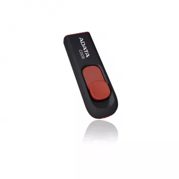 ADATA 32GB C008 USB zibatmiņa USB Type-A 2.0 Melna, Sarkana