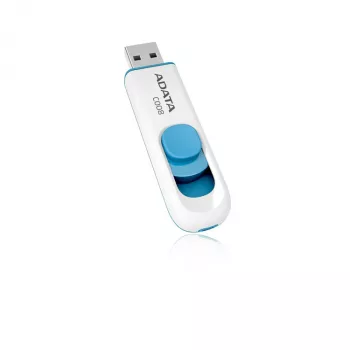 ADATA 32GB C008 USB zibatmiņa USB Type-A 2.0 Zila, Balta