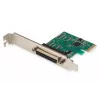 DIGITUS Paralēlā interfeisa PCIe karte, 1 ports, DB25 sievišķais