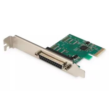 DIGITUS Paralēlā interfeisa PCIe karte, 1 ports, DB25 sievišķais