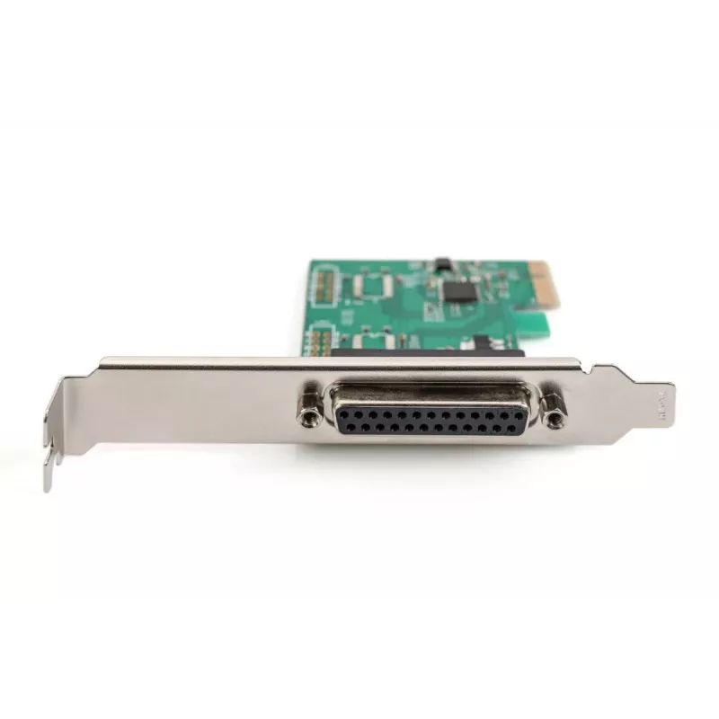 DIGITUS Paralēlā interfeisa PCIe karte, 1 ports, DB25 sievišķais