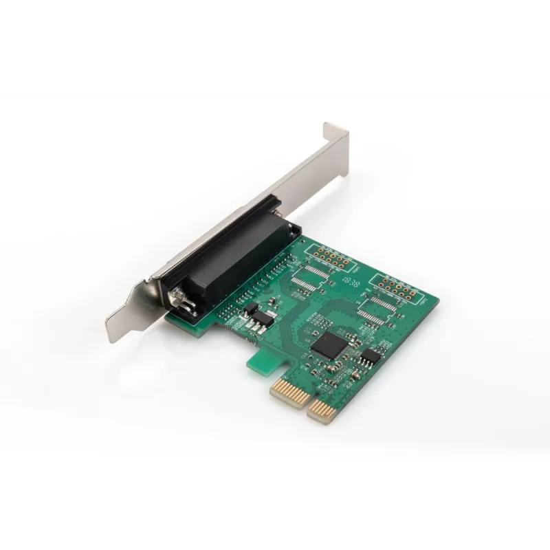 DIGITUS Paralēlā interfeisa PCIe karte, 1 ports, DB25 sievišķais