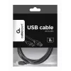 GEMBIRD USB 2.0 A-plug B-plug kabelis 3m (10 pēdas) - Melns / Lielapjoma iepakojums (ccp-USB2-ambm-10)